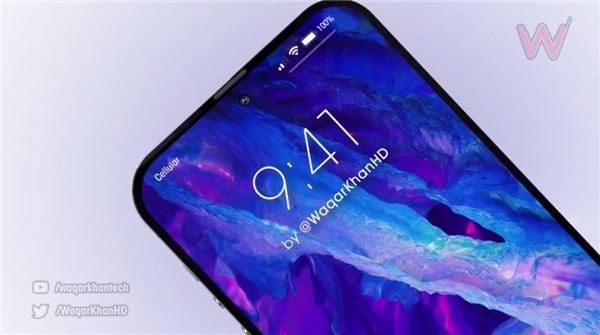 iPhone14设计图泄露，采用挖孔屏+屏下Face ID