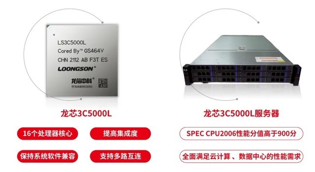 重磅发布:基于龙芯架构的新一代处理器龙芯3A5000正式发布