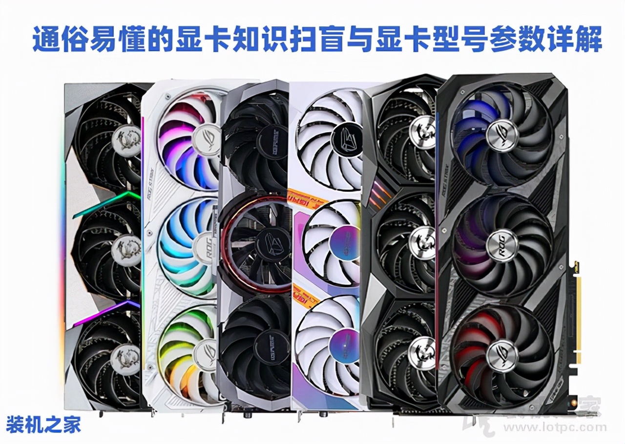 显卡知识科普大全:通俗易懂的显卡知识扫盲与显卡型号参数详解