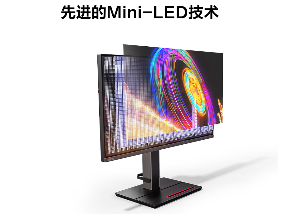 4K+HDR+MiniLED 联想ThinkVision隐士Extreme显示器体验式评测
