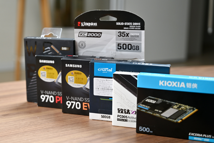 M.2固态硬盘如何选?横评7款500G PCIe 3.0产品