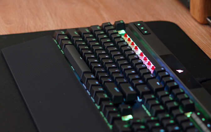 电竞利器!美商海盗船K70 RGB PRO机械键盘测评