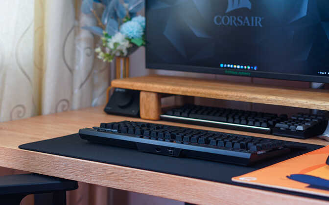 电竞利器!美商海盗船K70 RGB PRO机械键盘测评