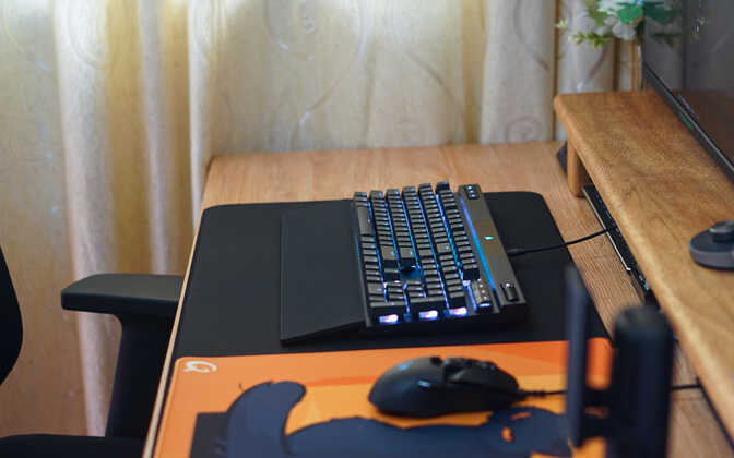 电竞利器!美商海盗船K70 RGB PRO机械键盘测评