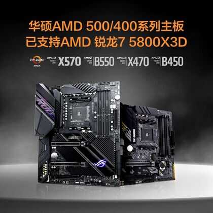 华硕主板已支持AMD 锐龙7 5800X3D等新U