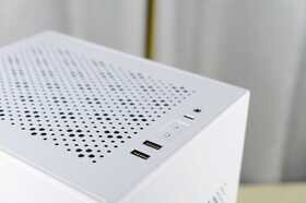 清新、轻巧、实用:爱国者 S1 白色 ITX小机箱 上手实录