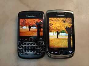 黑莓bold9790，屏幕和键盘的平衡