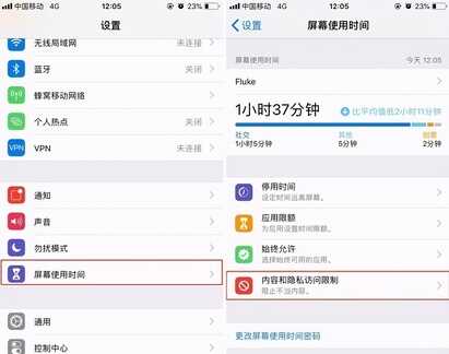 苹果个别软件如何隐藏？苹果隐私访问限制设置方法介绍