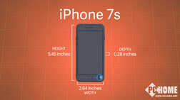 iPhone 7S尺寸全曝光 厚度增加0.1mm