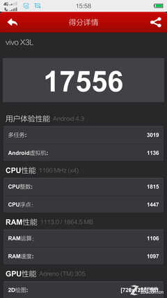 6.75mm超纤薄4G手机 vivo X3L全面评测