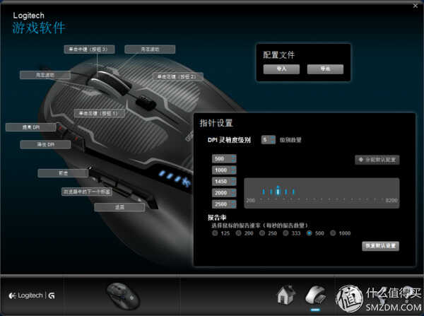 Logitech 罗技 G500s 游戏鼠标 开箱&一个月使用体验