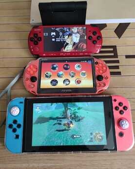 PSP、PSV、Switch