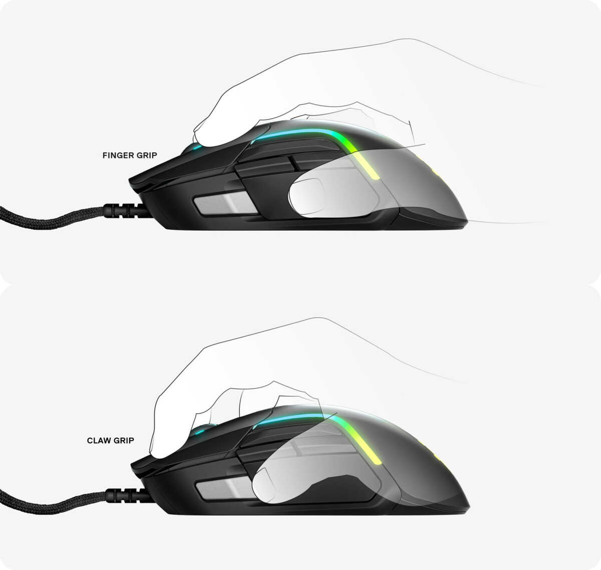 轻量化全能王!赛睿Rival 5游戏鼠标评测