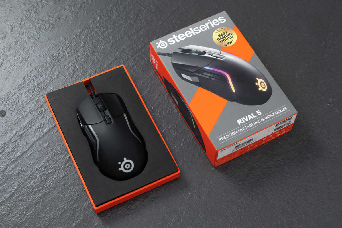 轻量化全能王!赛睿Rival 5游戏鼠标评测
