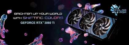 同德发布GeForce RTX 3060 Ti ColorPOP,显卡里的“变色龙”
