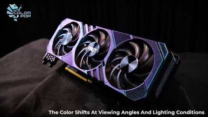 同德发布GeForce RTX 3060 Ti ColorPOP,显卡里的“变色龙”