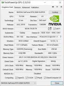 影驰RTX 2080 Super大将评测:这温度和噪音控制绝了