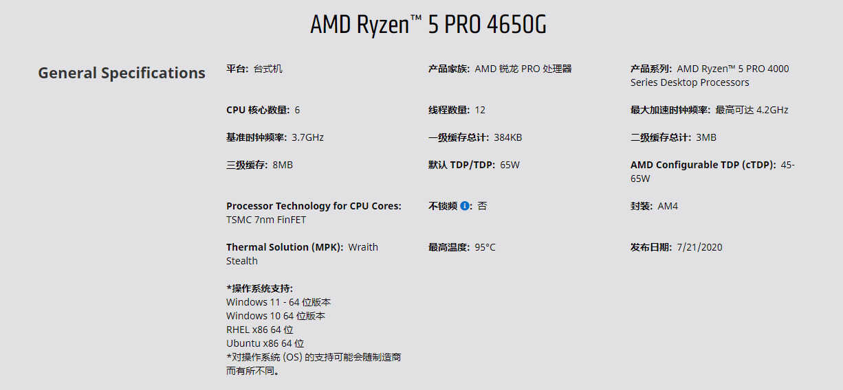差价200,4650G和5600G的性能差距有多大?