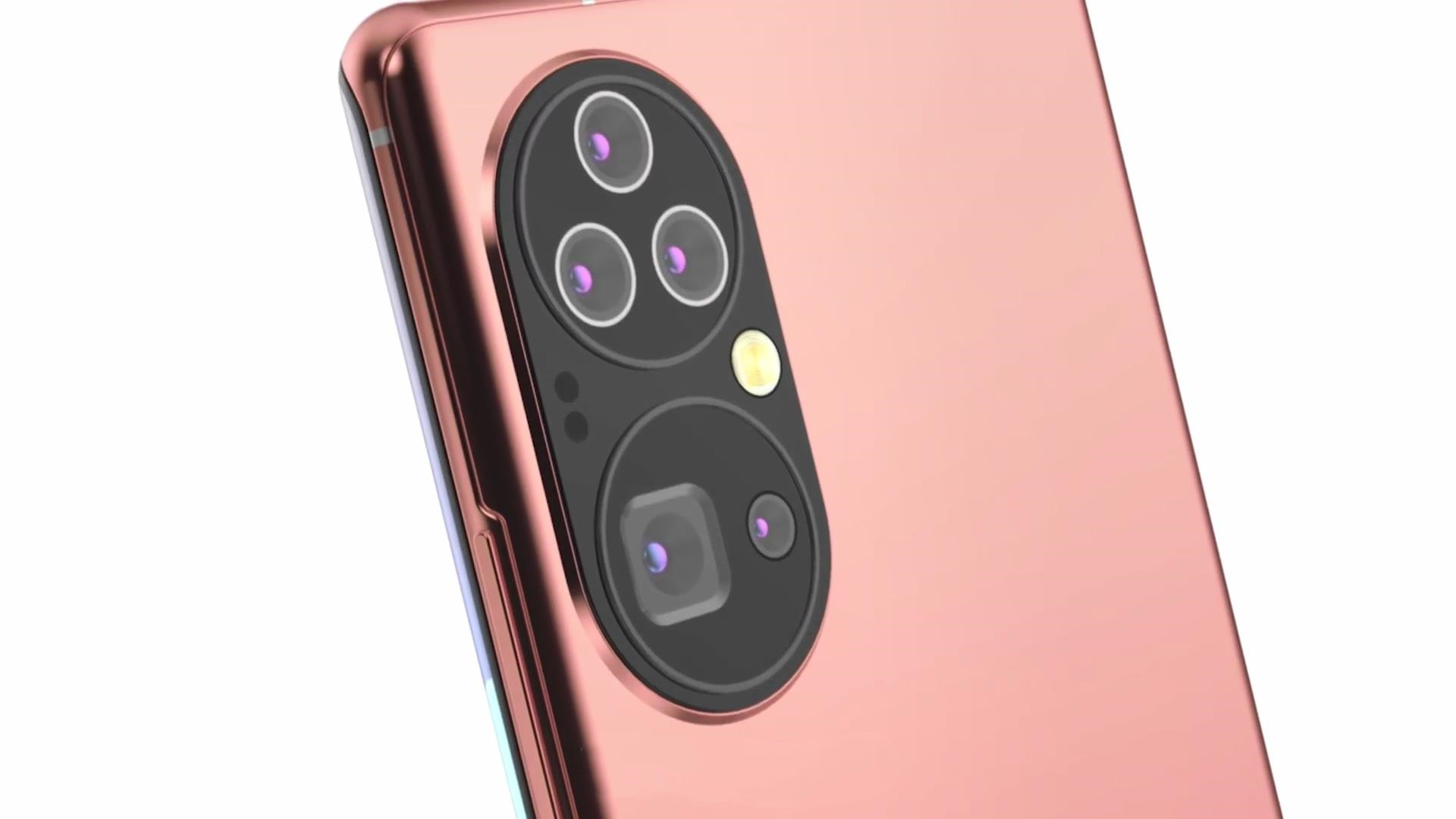 华为P60Pro渲染图:双环相机5镜头+骁龙898,看完iPhone13不香了