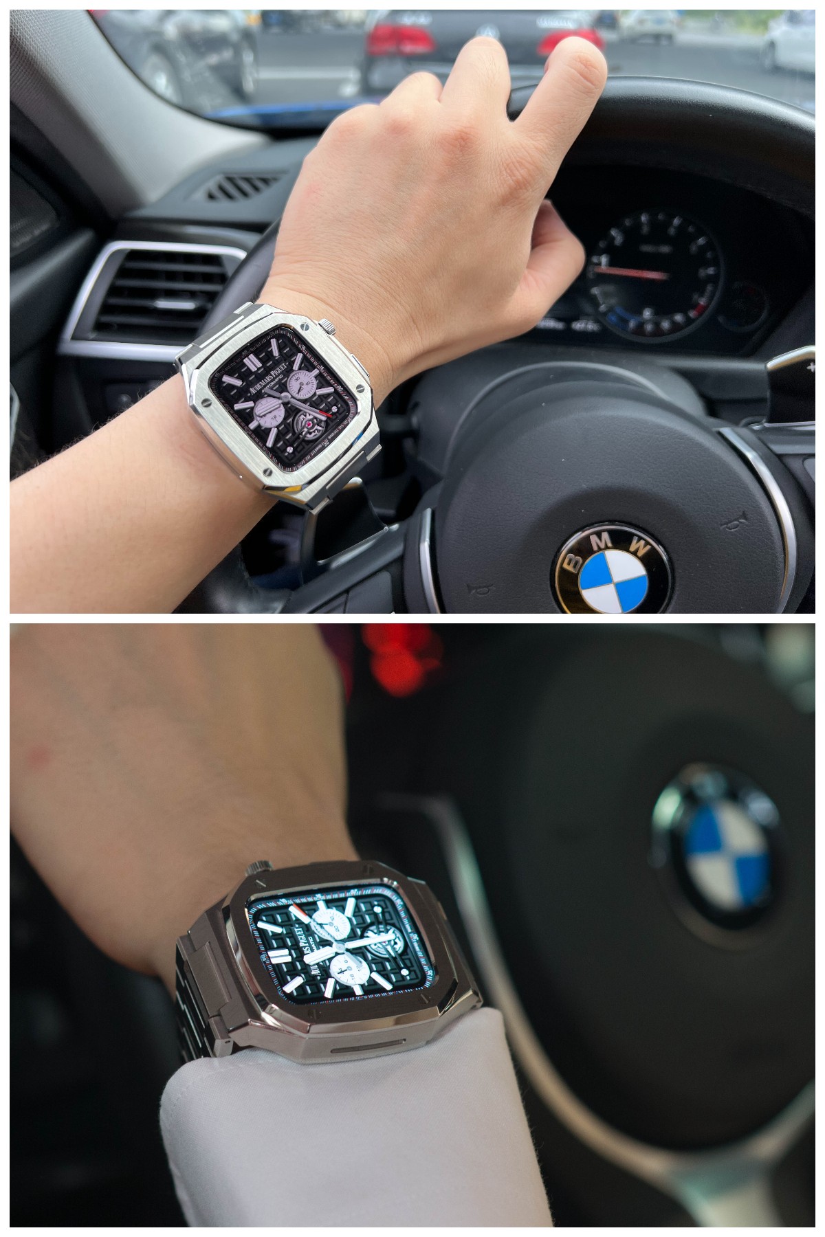 神级免费iWatch 表盘App,苹果手表改装爱彼皇家橡树表壳全套教程