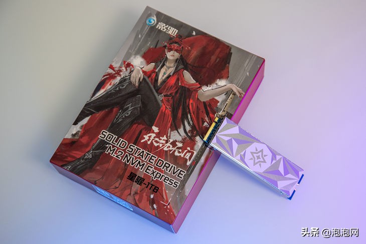 银光闪耀的高颜值SSD,影驰 星曜 M.2 SSD评测