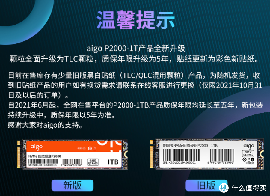 399元入手爱国者1TB SSD P2000测评分享:4毛1GB,还要啥自行车
