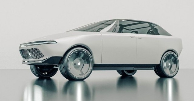 Apple Car 汽车曝光!网友喷:这不就是特斯拉么