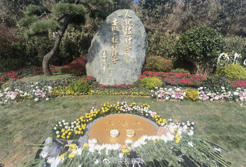 新闻多一度│再送袁老,安葬仪式上的这些细节让人破防