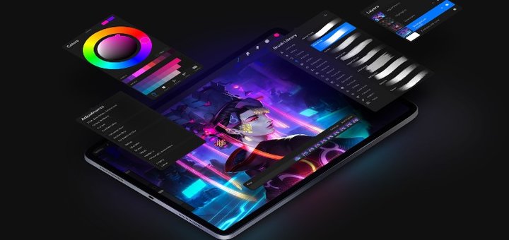 iPad 最佳绘图 App 更新了,我用它画了个 iPhone 13 Pro Max