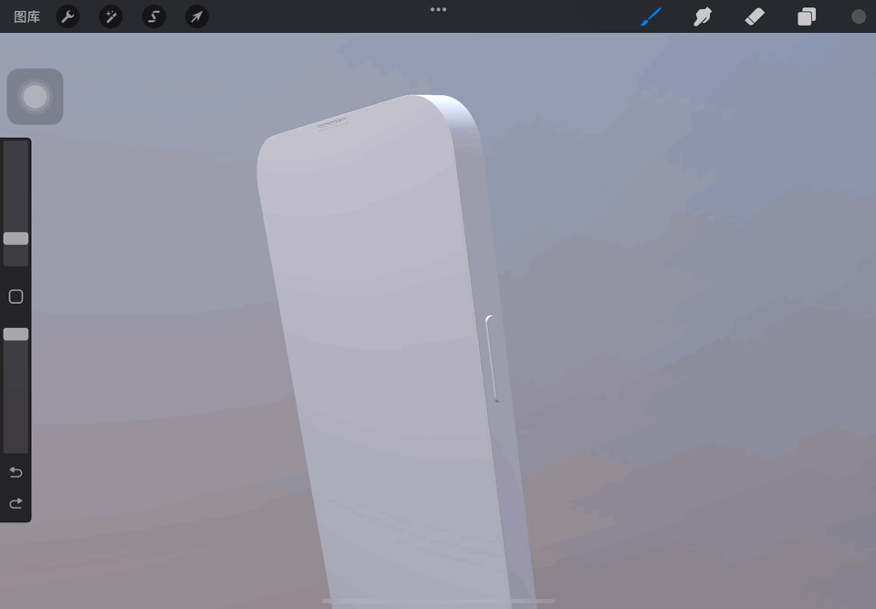 iPad 最佳绘图 App 更新了,我用它画了个 iPhone 13 Pro Max