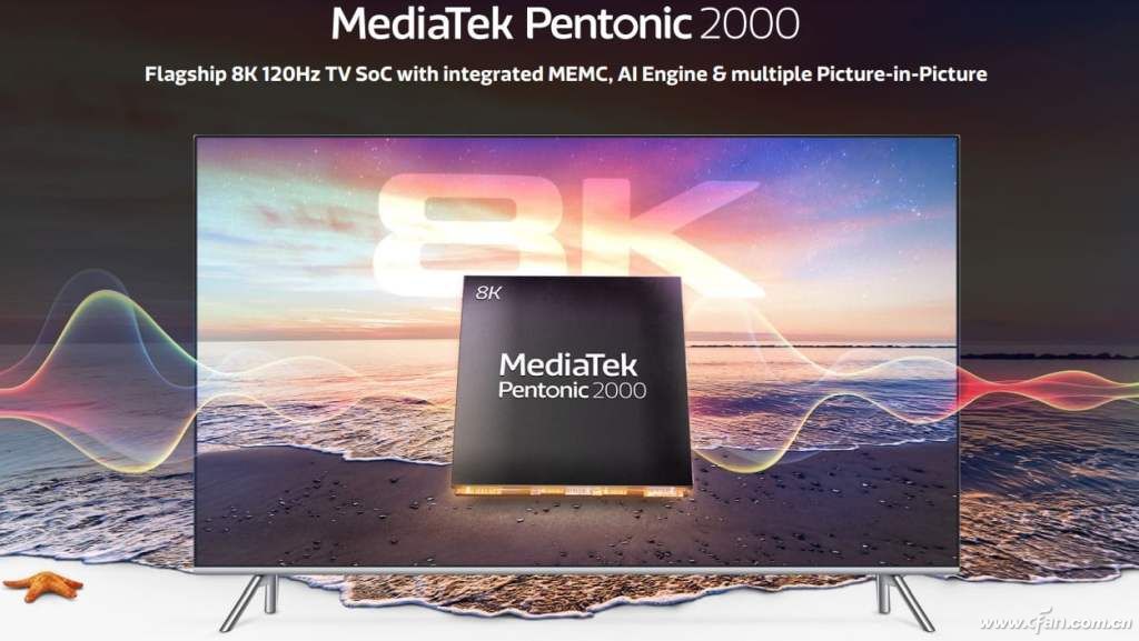 天玑9000之外的战场！联发科智能电视芯片Pentonic 2000有多强？