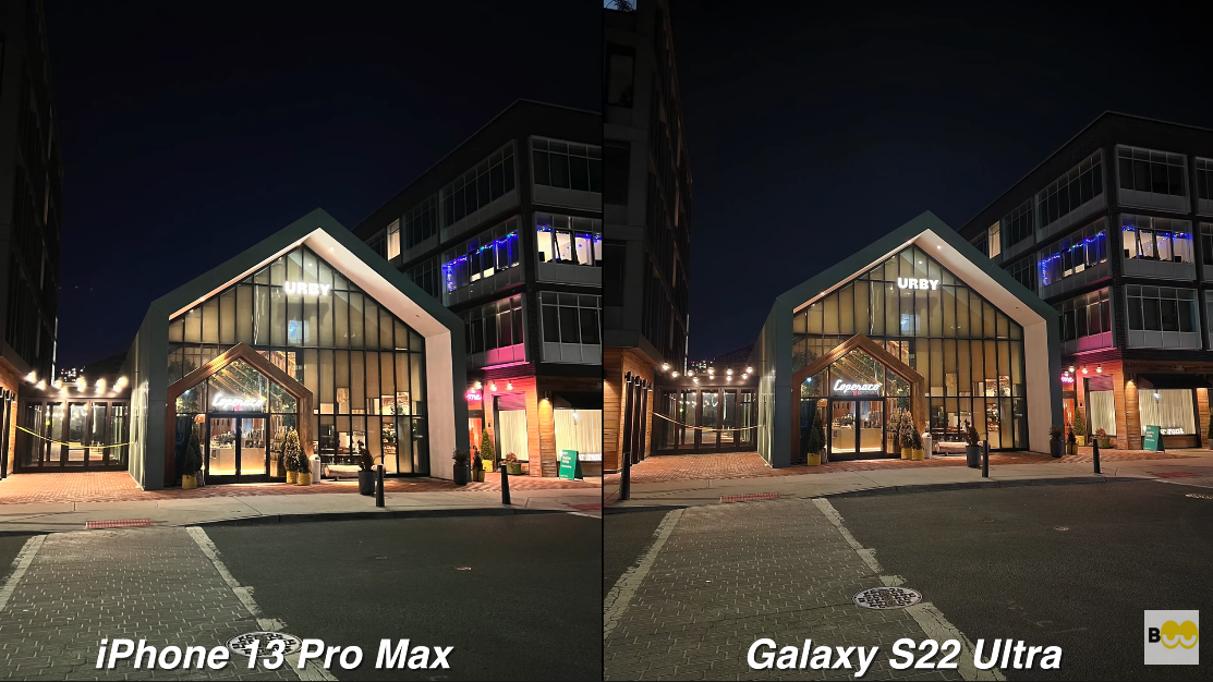 三星S22UItra影像对比苹果13ProMax,都是机皇,谁好谁差?