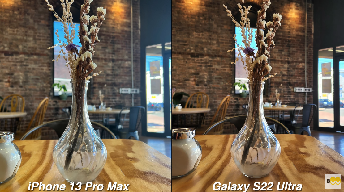 三星S22UItra影像对比苹果13ProMax,都是机皇,谁好谁差?