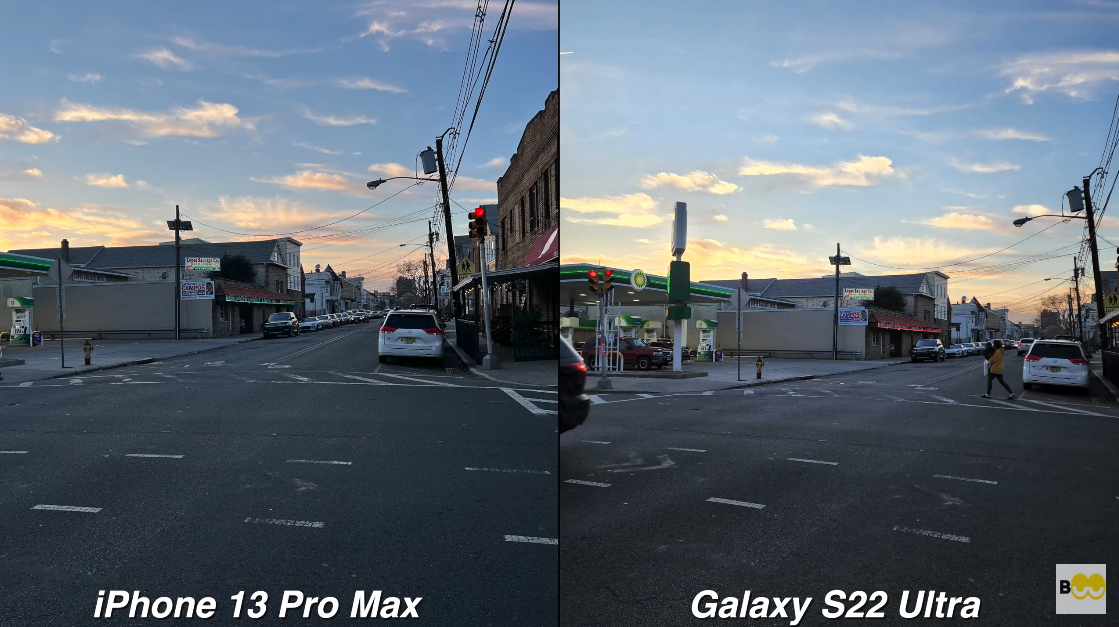 三星S22UItra影像对比苹果13ProMax,都是机皇,谁好谁差?