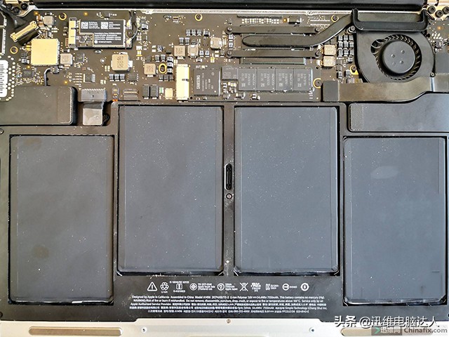 苹果MacBook Air笔记本开机无反应,烧机无效,原来原因出在这儿