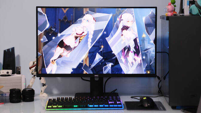 年轻人的第一台4K显示器:HKC T2751U显示器 评测