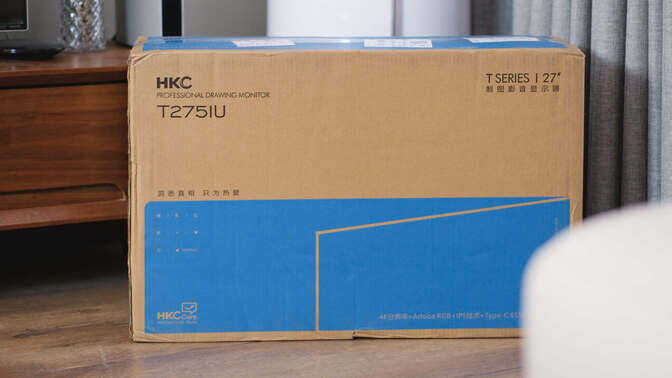 年轻人的第一台4K显示器:HKC T2751U显示器 评测