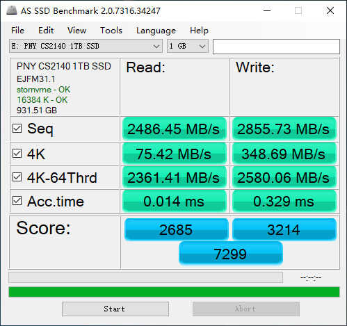 PNY CS2140 PCIe 4.0 SSD评测：激活12代酷睿平台