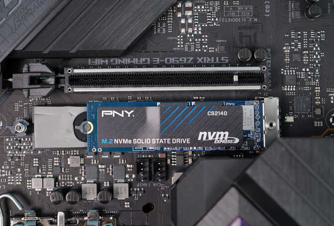 PNY CS2140 PCIe 4.0 SSD评测：激活12代酷睿平台