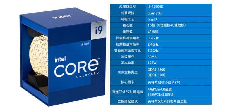 身价吓一哆嗦!i9-12900K/KF领衔高端战斗机,让你美美哒