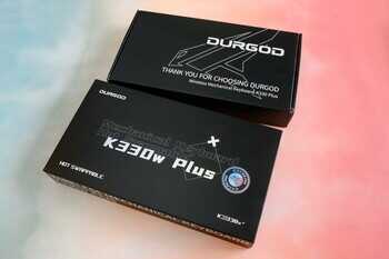 三模无线机械键盘如何选?240天超长续航,杜伽K330w PLUS拆解体验