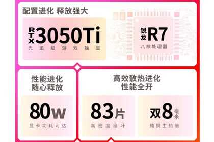 5999元买大品牌游戏本!惠普暗影精灵7锐龙版,RTX3050Ti独显