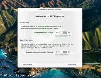 SSD固态硬盘检测工具:SSDReporter mac版