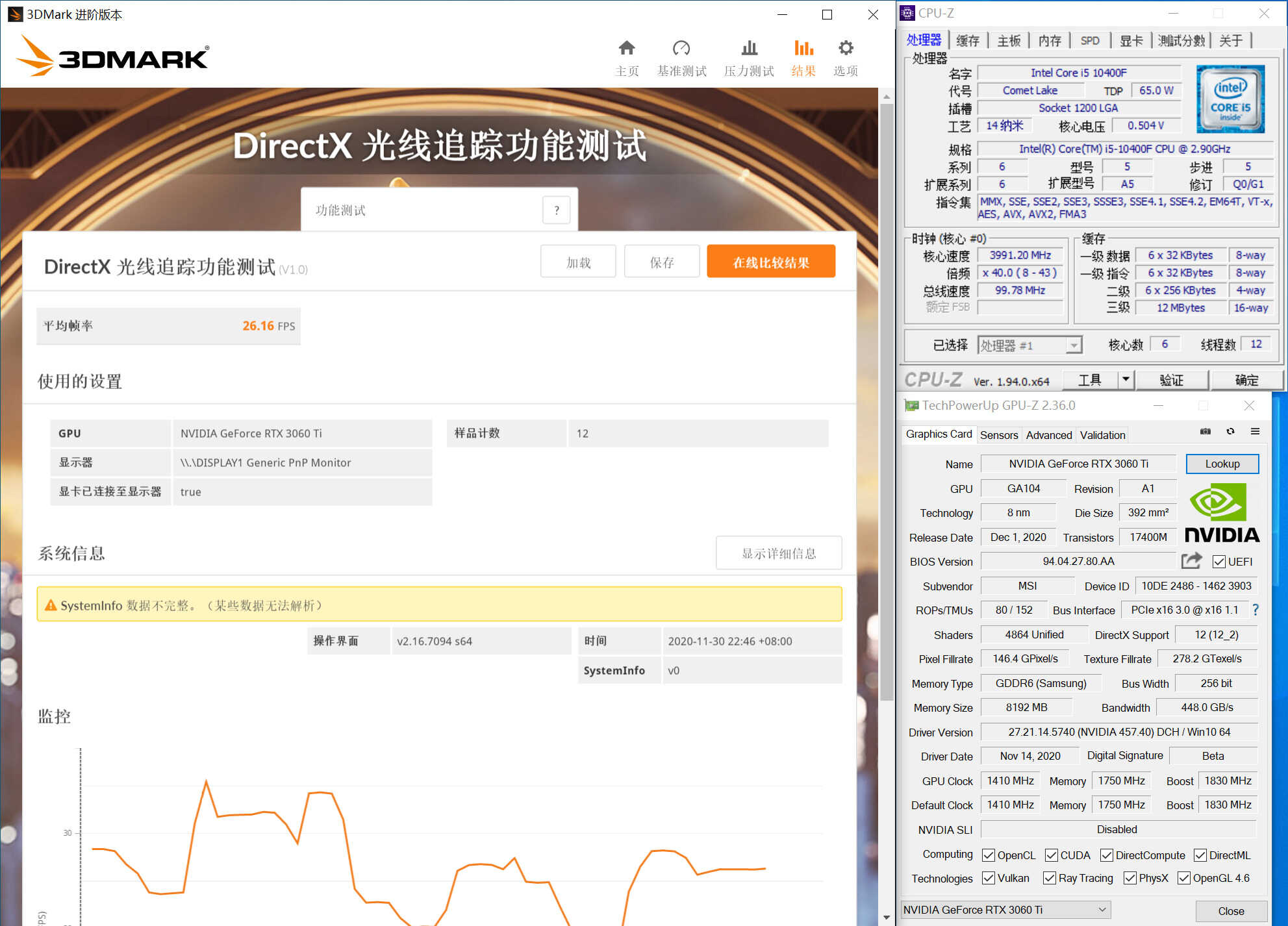 RTX3060TI到底值不值3999?让测试告诉你