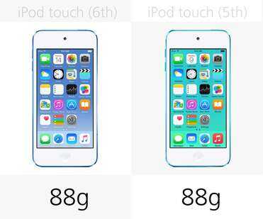 4张图告诉你 iPod Touch 6 相比 iPod Touch 5到底有哪些提升？