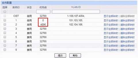 交换机配置方法,生成树功能配置指导