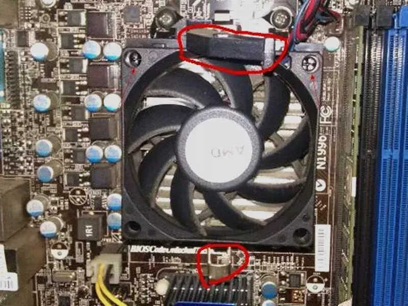 CPU风扇怎么拆下来