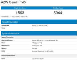 零刻Gemini T45 奔腾N4200 迷你电脑的评测