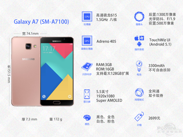 全新Galaxy A7评测:手感和大屏可以兼得?