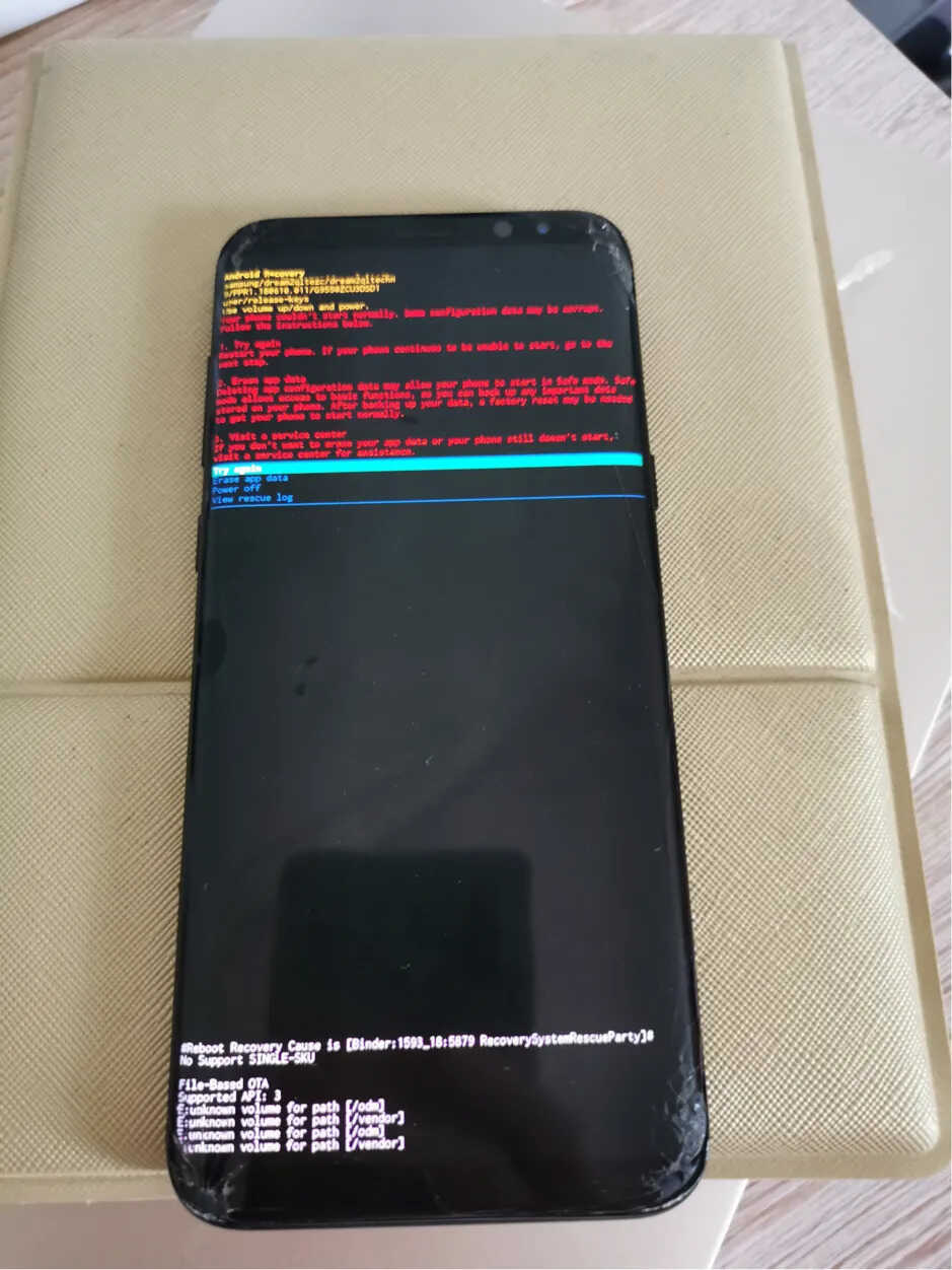 三星大量手机系统奔溃无法进入系统,拯救方法。